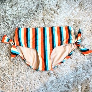 Albion Fit midi retro tie swim bottoms